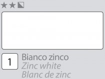 Divolo Accademia Ölfarbe 20 ml. - Zinkweiß