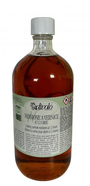 Divolo Oil-based Gilding Mixtion (Size Adhesive Varnish) 12-hour - 1 L