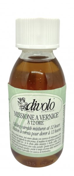 Divolo Oil-based Gilding Mixtion (Size Adhesive Varnish) 12-hour - 125 ml.