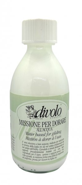 Divolo Water Based Mixtion Gold Size Gilding Glue 250 ml.