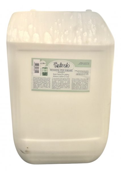 Divolo Water Based Mixtion Gold Size Gilding Glue 5 L.