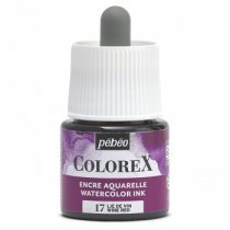 Encre Aquarelle Pebeo Colorex 45 ml. -17 Lie de Vin