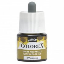 Encre Aquarelle Pebeo Colorex 45 ml. - 37 Greengold