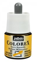Encre Aquarelle Pebeo Colorex 45 ml. - 42 Jaune Indien