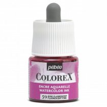 Encre Aquarelle Pebeo Colorex 45 ml. - 59 Rose Fluorescent