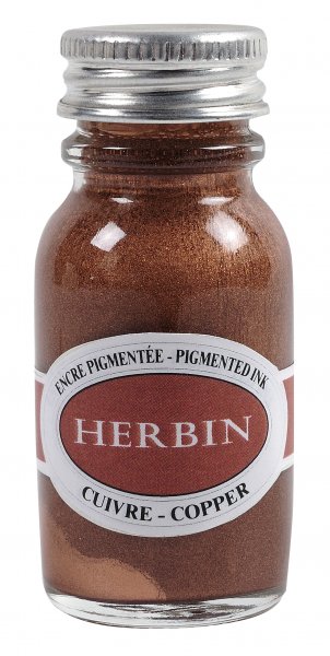 Herbin Pigmented Ink 15 ml. - Copper