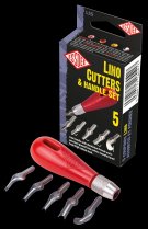 Essdee Assorted Cutters & Handle - (pack of 5)