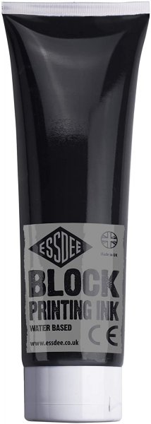 Essdee Water Based Block Printing Ink 300 ml. - Black