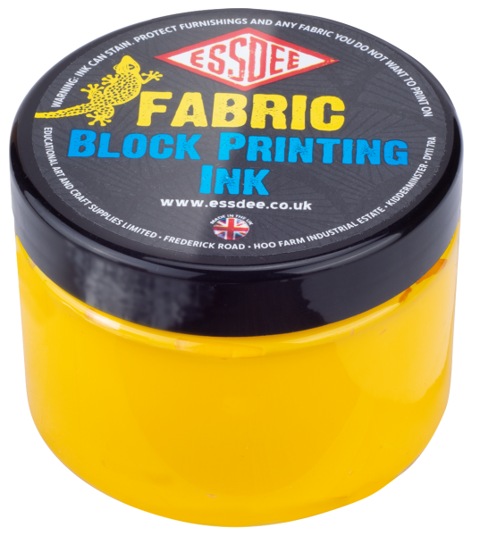 Essdee Fabric Block Printing Ink 150 ml. - Yellow