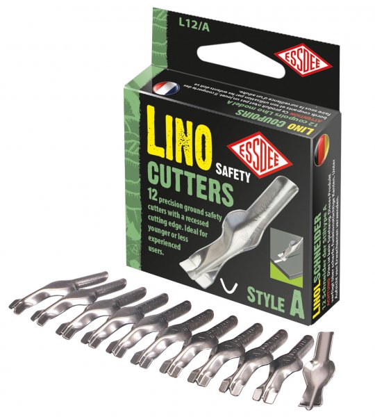 Essdee Lino Safety Cutters Style A - 12 pcs.