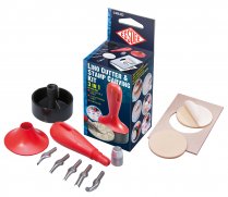 Essdee Kit de Gravure de Tampons et Linogravure - 5 + 2