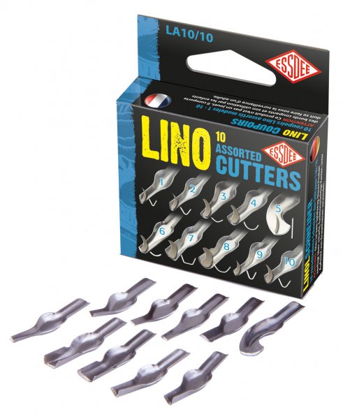 Essdee Assorted Lino Cutters Styles 1-10 (pack of 10)