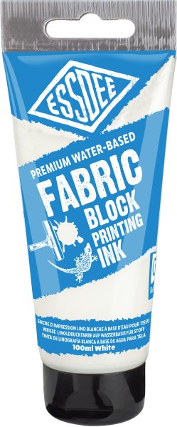 Essdee Fabric Block Printing Ink 100 ml. - White