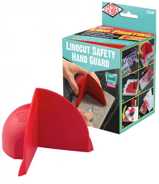 Essdee Linocut Safety Hand Guard Protective Tool (Boxed)