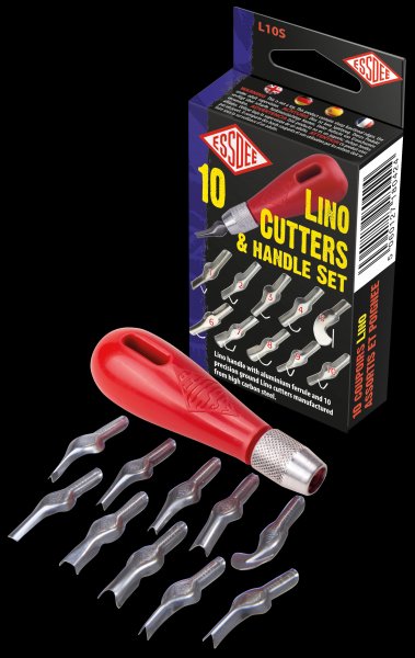 Essdee Assorted Cutters & Handle - (pack of 10)
