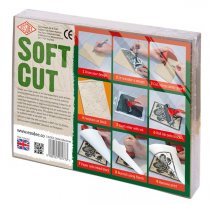 Essdee SoftCut Printing and Carving Lino Blocks 150x100x3.0mm - 10 Pack