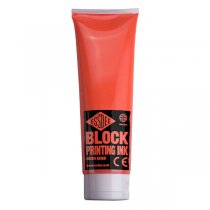 Essdee Water Based Block Printing Ink 300 ml. - Fluorescent Orange
