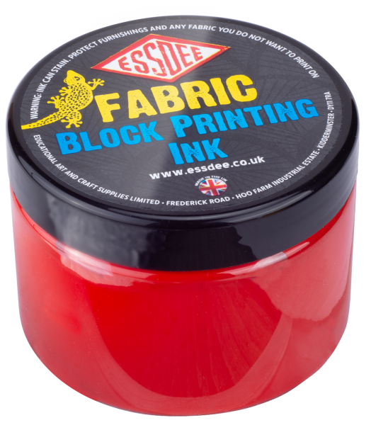 Essdee Fabric Block Printing Ink 150 ml. - Red