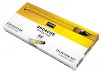 Extrafijne Gouache T7 Etui Selectie: Assortiment 12 Tubes 20 ml.