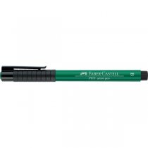 Faber-Castell India Ink PITT Artist Pen Brush - 264 Dark Phtalo Green