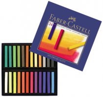 Faber-Castell Soft Pastel Crayons - 24 Pack