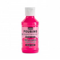 Farba Akrylowa Pebeo Pouring Experiences 118 ml.  - Fluo Pink