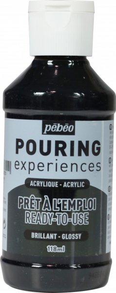 Pouring Experiences Glossy Acrylic 118 ml. - Ivory Black