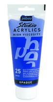 Pebeo Studio Acrylics 100 ml. - Opaque Light Ultramarine