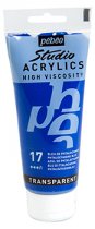 Pebeo Studio Acrylics 100 ml. - Phthalocyanine Blue