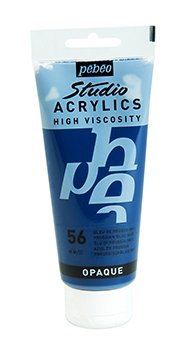 Pebeo Studio Acrylics 100 ml. - Prussian Blue Hue