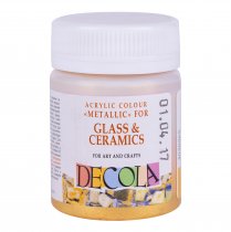 Decola Glass & Ceramics Paint 50 ml. - Gold