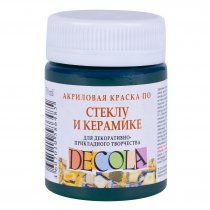 Farba Decola Glass & Ceramics - Green Deep
