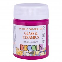 Decola Glass & Ceramics Paint 50 ml. - Rose Light