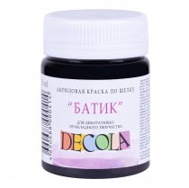 Decola Silk Paint 50 ml. - Black