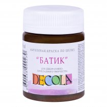 Peinture pour Soie Decola Silk ″Batik″ 50 ml. - Brown