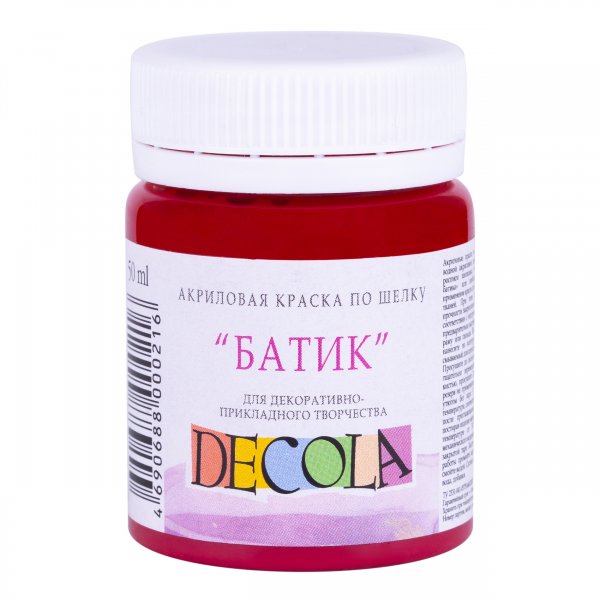 Decola Silk Paint 50 ml. - Carmine