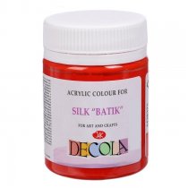 Peinture pour Soie Decola Silk ″Batik″ 50 ml. - Geranium