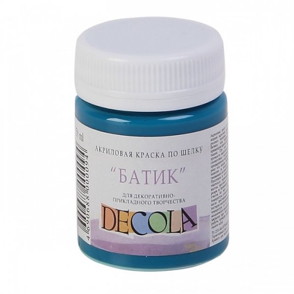 Decola Silk Paint 50 ml. - Turquoise Blue