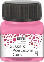 Farba do Szkła i Porcelany Kreul Glass & Porcelain Classic 20 ml - Kryjący Rose