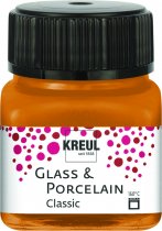 Farba do Szkła i Porcelany Kreul Glass & Porcelain Classic 20 ml - Metaliczny Złoty Brąz