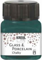Kreul Glass & Porcelain Paint 20 ml - Chalky Cottage Green