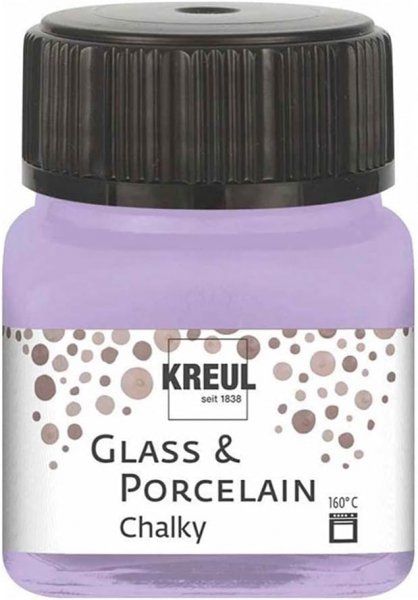 Kreul Glass & Porcelain Paint 20 ml - Chalky Sweet Lavender