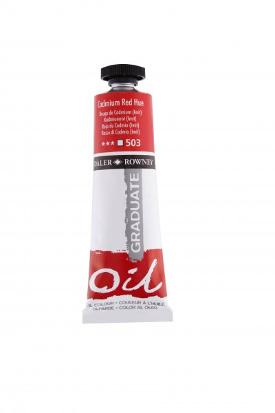 Daler-Rowney Graduate Oil Colour 38 ml. - 503 Cadmium Red Hue