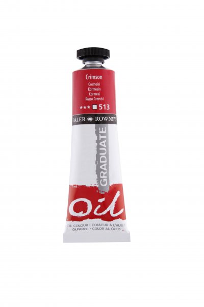Daler-Rowney Graduate Oil Colour 38 ml. - 513 Crimson