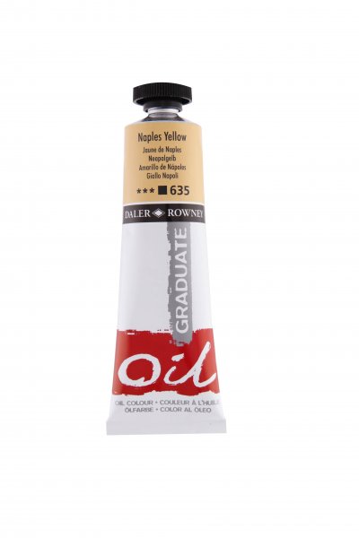 Daler-Rowney Graduate Oil Colour 38 ml. - 635 Naples Yellow