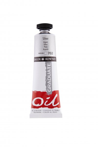 Daler-Rowney Graduate Oil Colour 38 ml. - 702 Silver