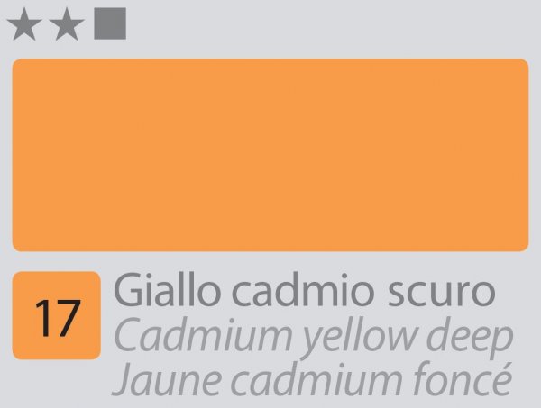 Divolo Accademia Oil Paint 20 ml. - Cadmium Yellow Deep