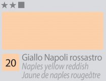 Divolo Accademia Oil Paint 20 ml. - Naples Yellow Reddish