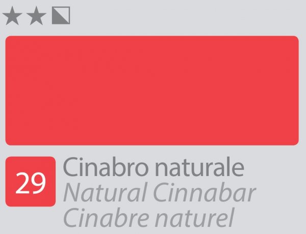 Divolo Accademia Oil Paint 20 ml. - Natural Cinnabar