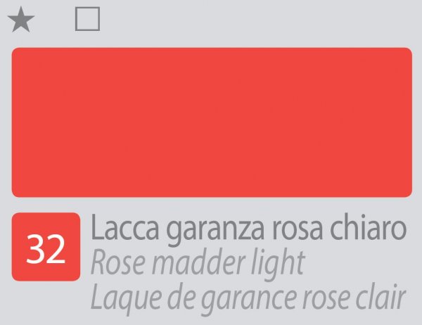 Divolo Accademia Oil Paint 20 ml. - Rose Madder Light